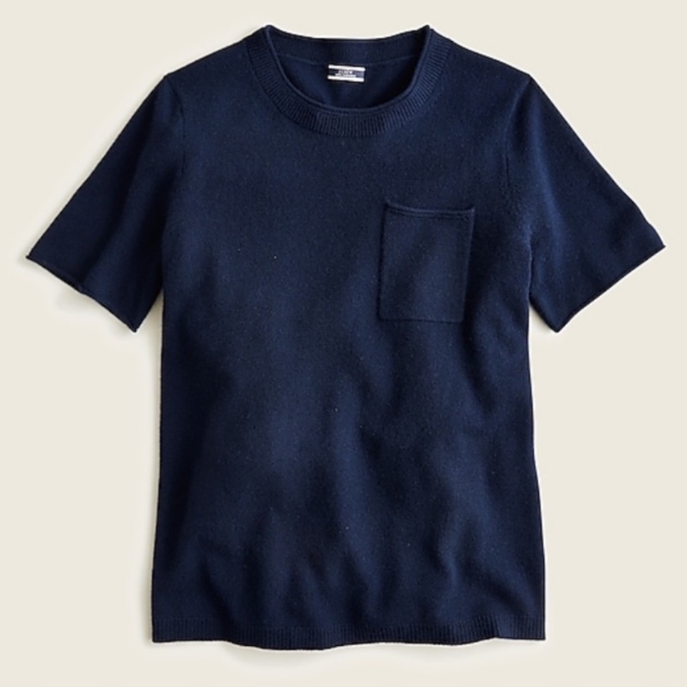 NWT J Crew Oversized Cashmere Tee